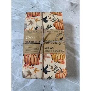Castelbel Vanilla Spice Goat Milk Soap Bar 300g 10.5oz Fragranced Luxury Bar